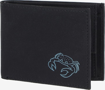 Porte-monnaies 'New Cryptan' OXMOX en noir : devant