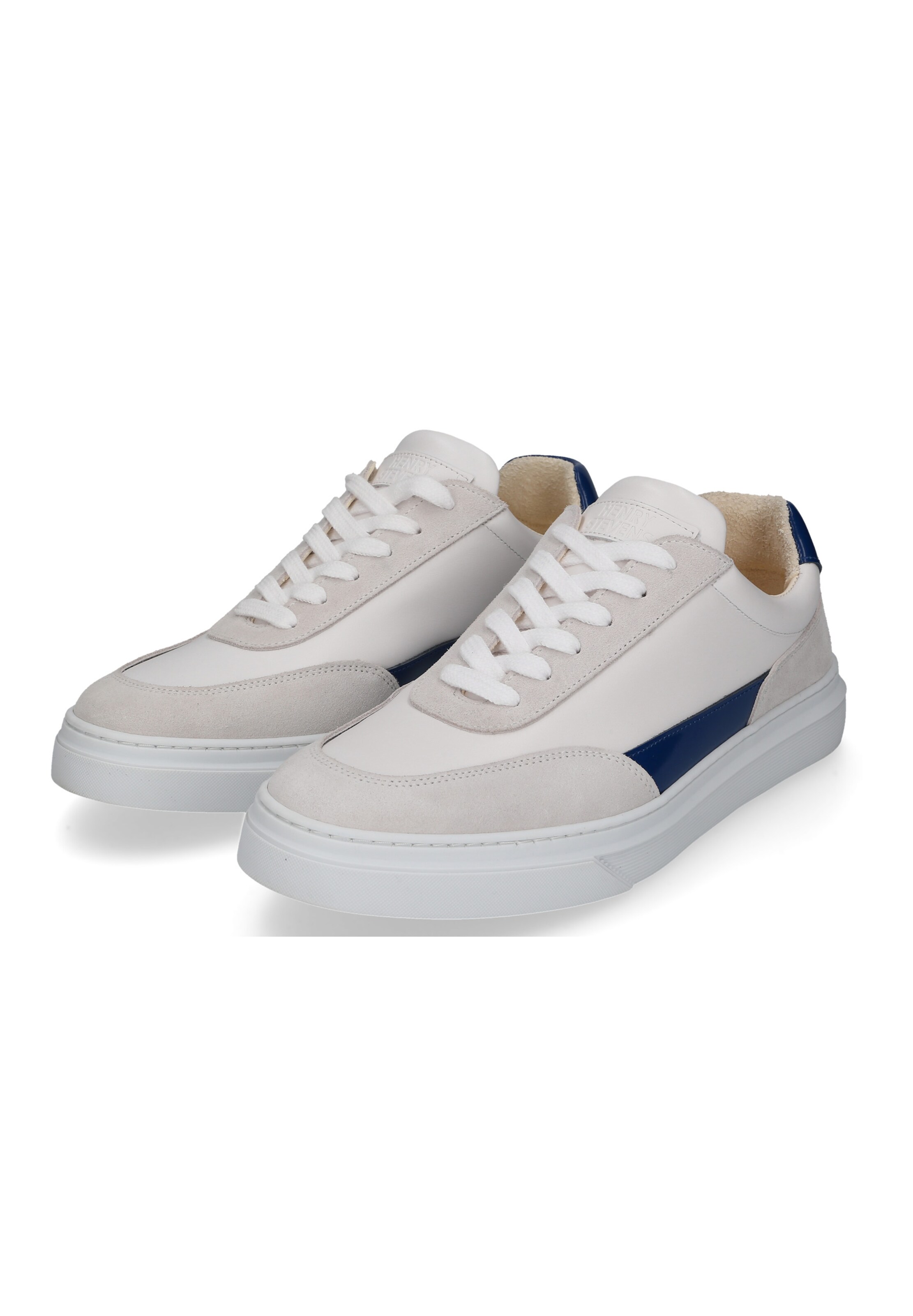 Henry Stevens Platform trainers 'Travis' in White