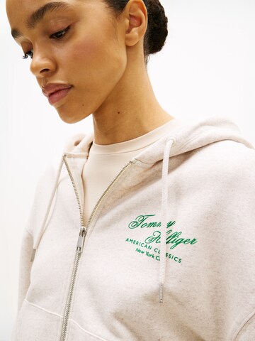 Veste de survêtement TOMMY HILFIGER en beige