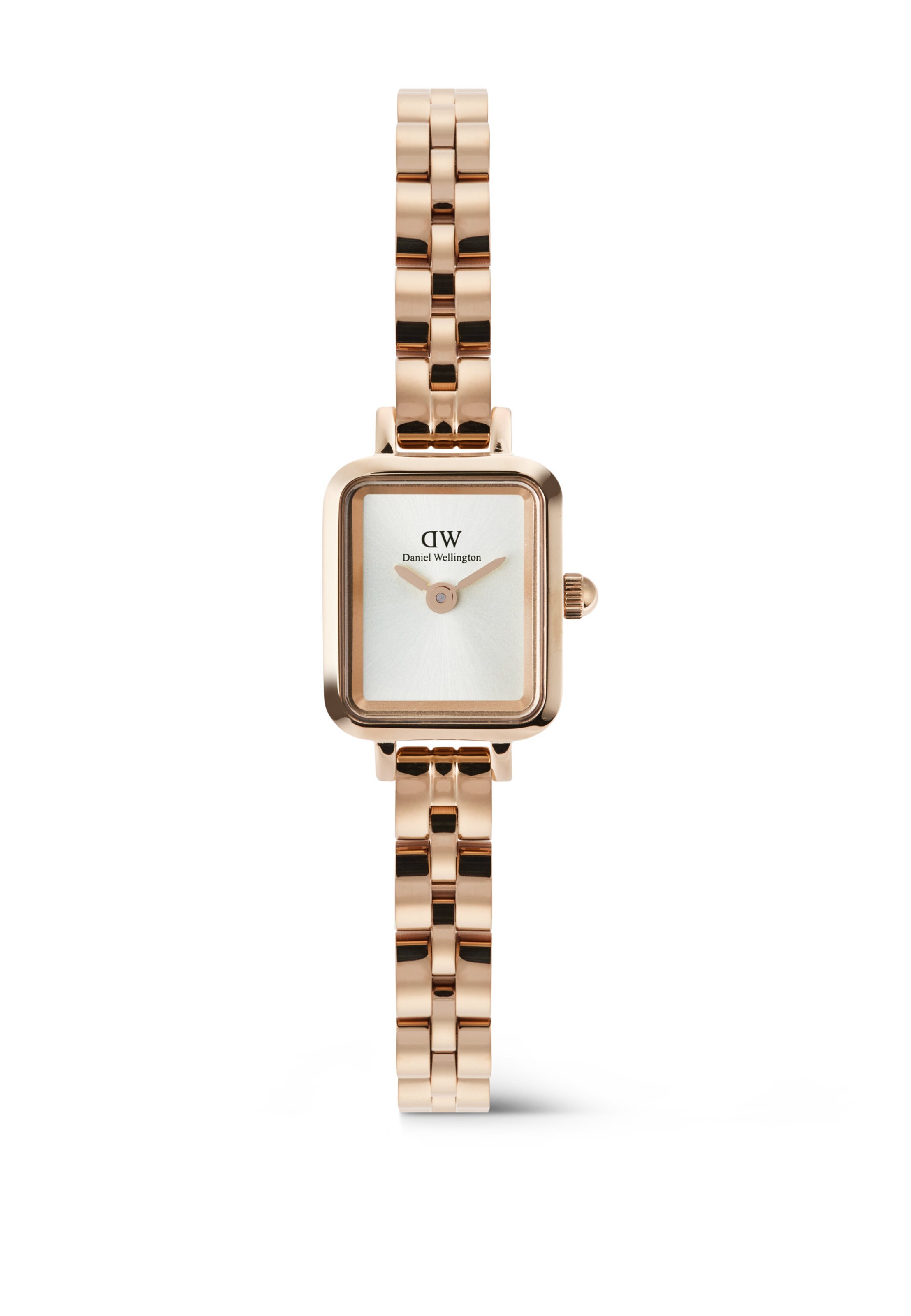 Orologio analogico ' QUADRO MINI ' di Daniel Wellington in rosa: frontale