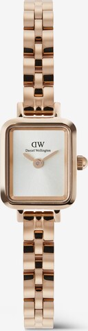 Orologio analogico ' QUADRO MINI ' di Daniel Wellington in rosa: frontale