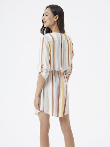 AIKI KEYLOOK Shirt dress in Mixed colours