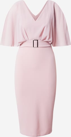 Robe de cocktail 'LANEY' WAL G. en rose : devant