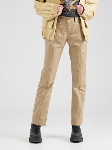 G-Star RAW Regular Trousers in Beige: front