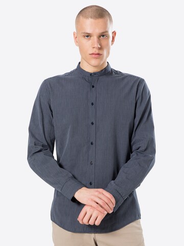SEIDENSTICKER Slim fit Skjorta i blå: framsida