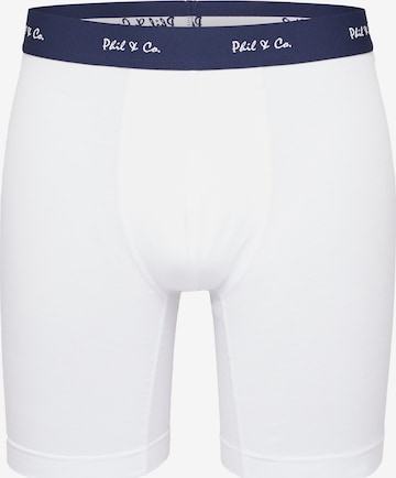 Phil & Co. Berlin Boxer shorts ' Jersey Long Boxer ' in Beige