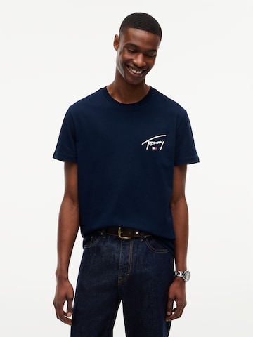 Tommy Jeans Μπλουζάκι σε μπλε: μπροστά