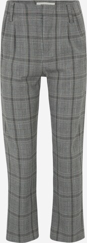 DRYKORN Regular Pleat-Front Pants 'DISPATCH' in Grey: front