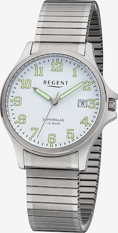 REGENT Analog Watch in Silver: front