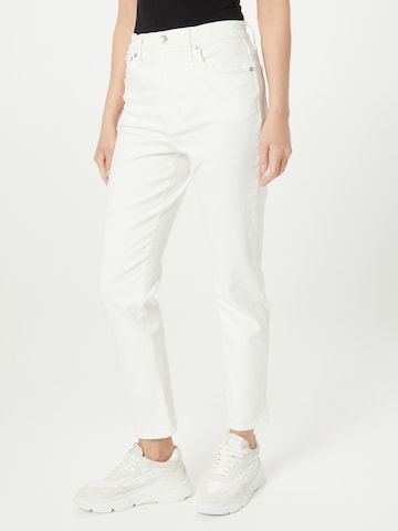 Madewell Regular Jeans in Wit: voorkant