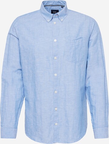 FQ1924 Regular fit Overhemd 'Steven' in Blauw: voorkant