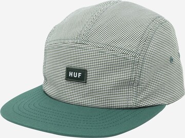 Cappello da baseball di HUF in verde: frontale