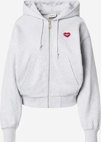 pelēks Carhartt WIP Sportiska jaka 'Heart II Hartt': no priekšpuses