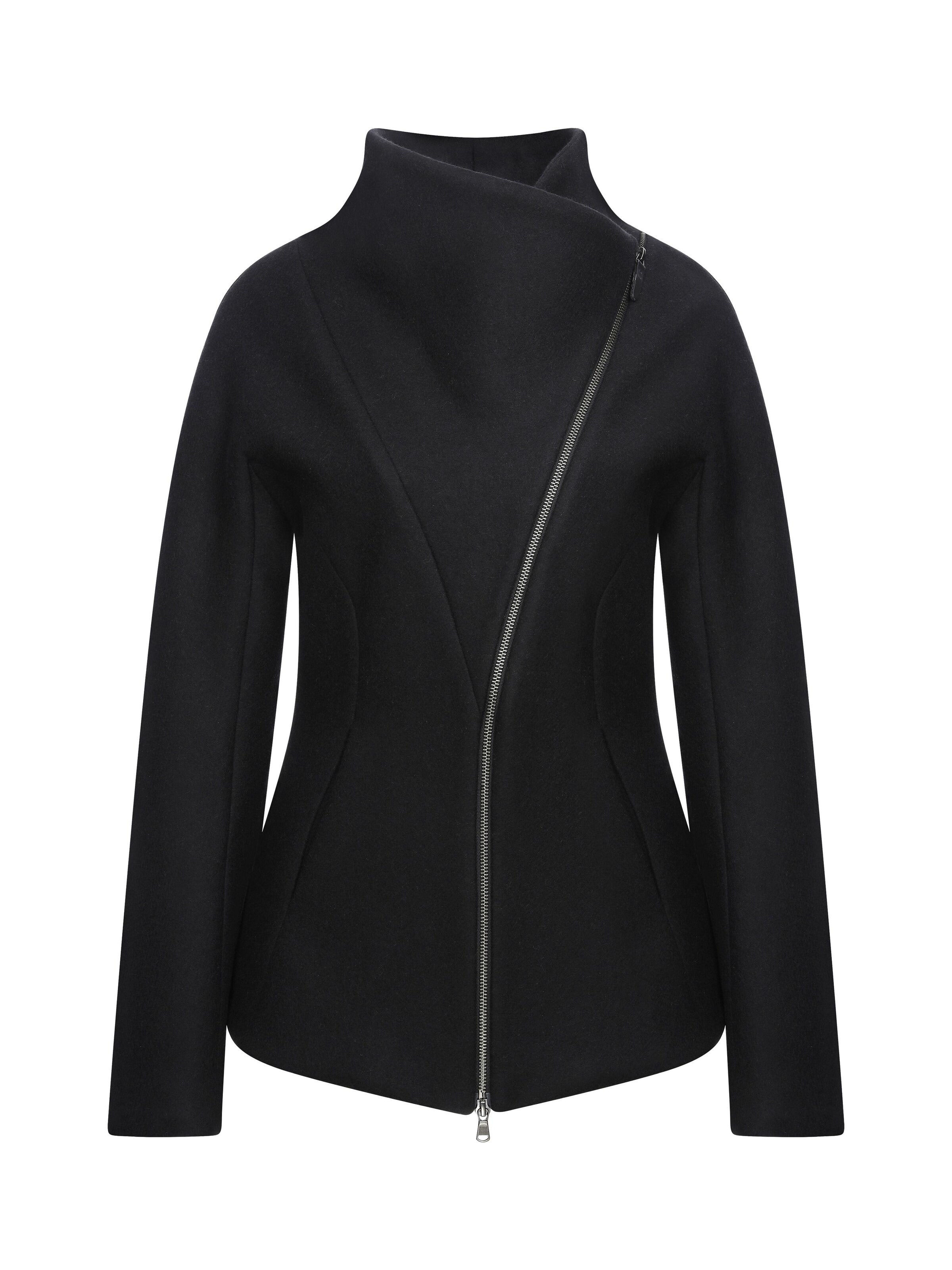 V S P Winter jacket 'Leticia' in Black: front