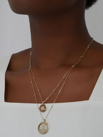 Chaîne Lauren Ralph Lauren en or : devant