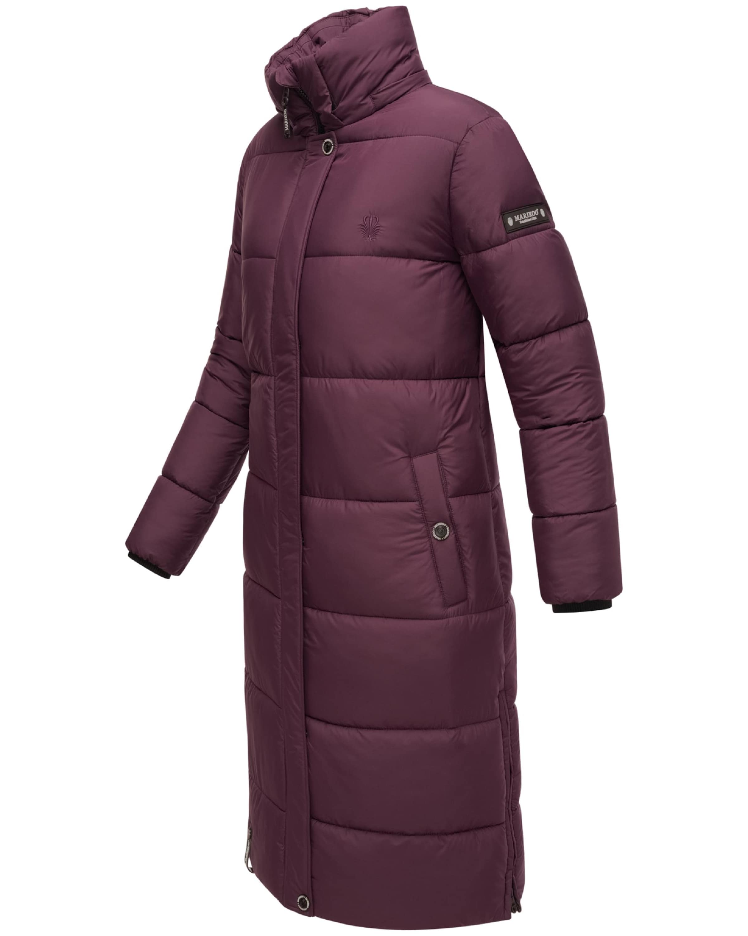 MARIKOO Winter coat 'Reliziaa' in Purple