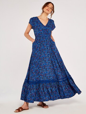 Apricot Summer dress in Blue