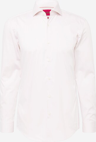 HUGO - Ajuste estrecho Camisa 'Kason' en rosa: frente