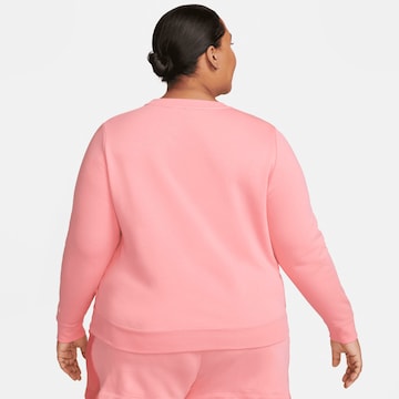 Nike Sportswear Athletic Sweatshirt in Pink