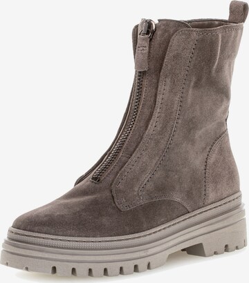 GABOR Ankle Boots in Grey: front