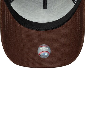 NEW ERA Cap 'Los Angeles Dodgers MLB Outline Script' in Brown