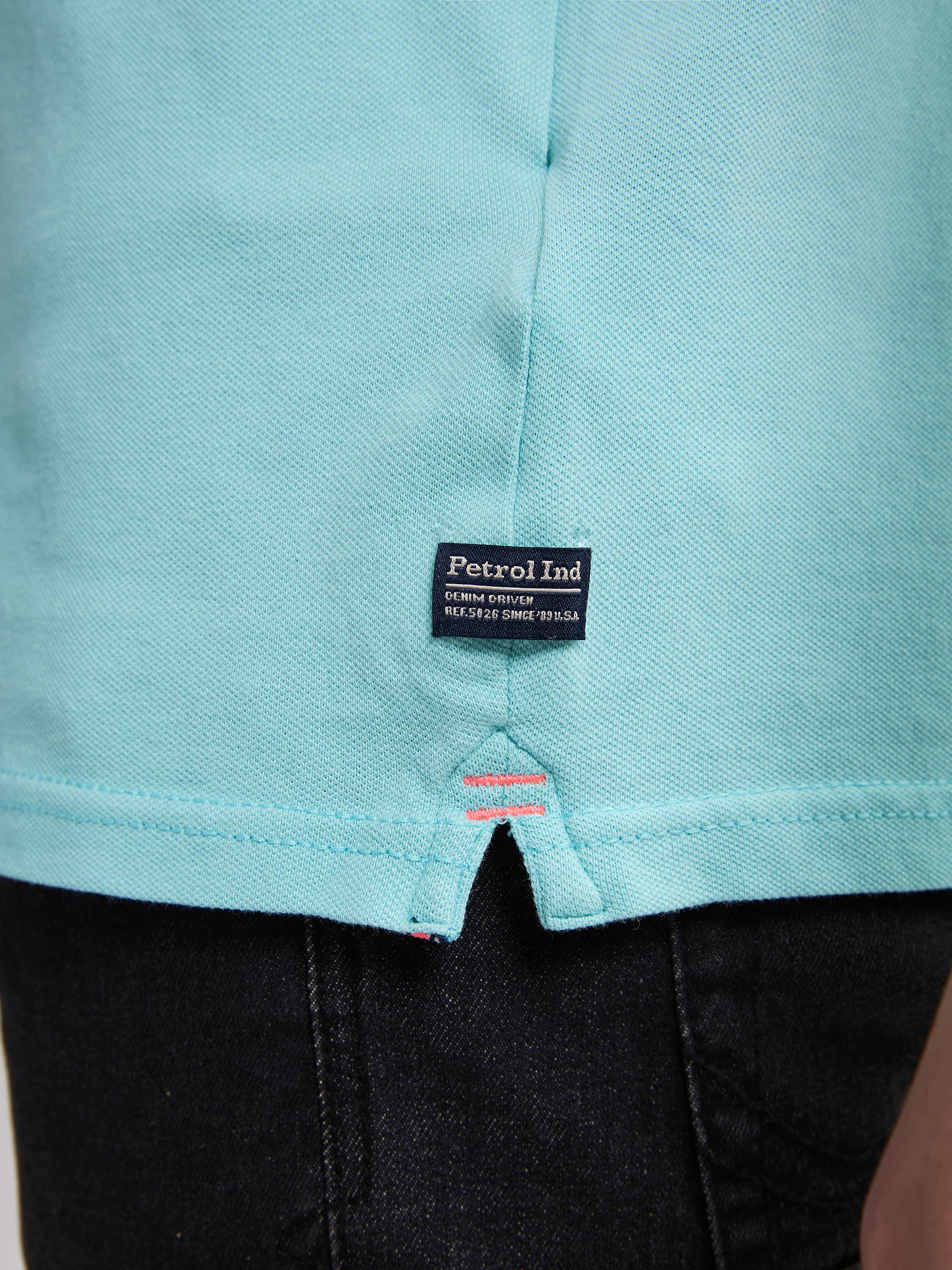 Petrol Industries Jersey 'Wave' in Aqua ABOUT YOU