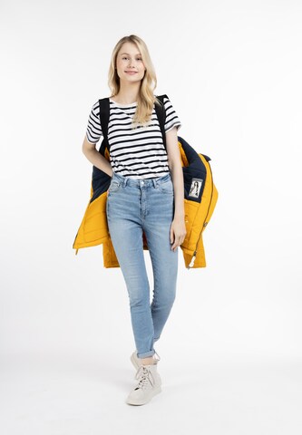 Schmuddelwedda Winter jacket in Yellow