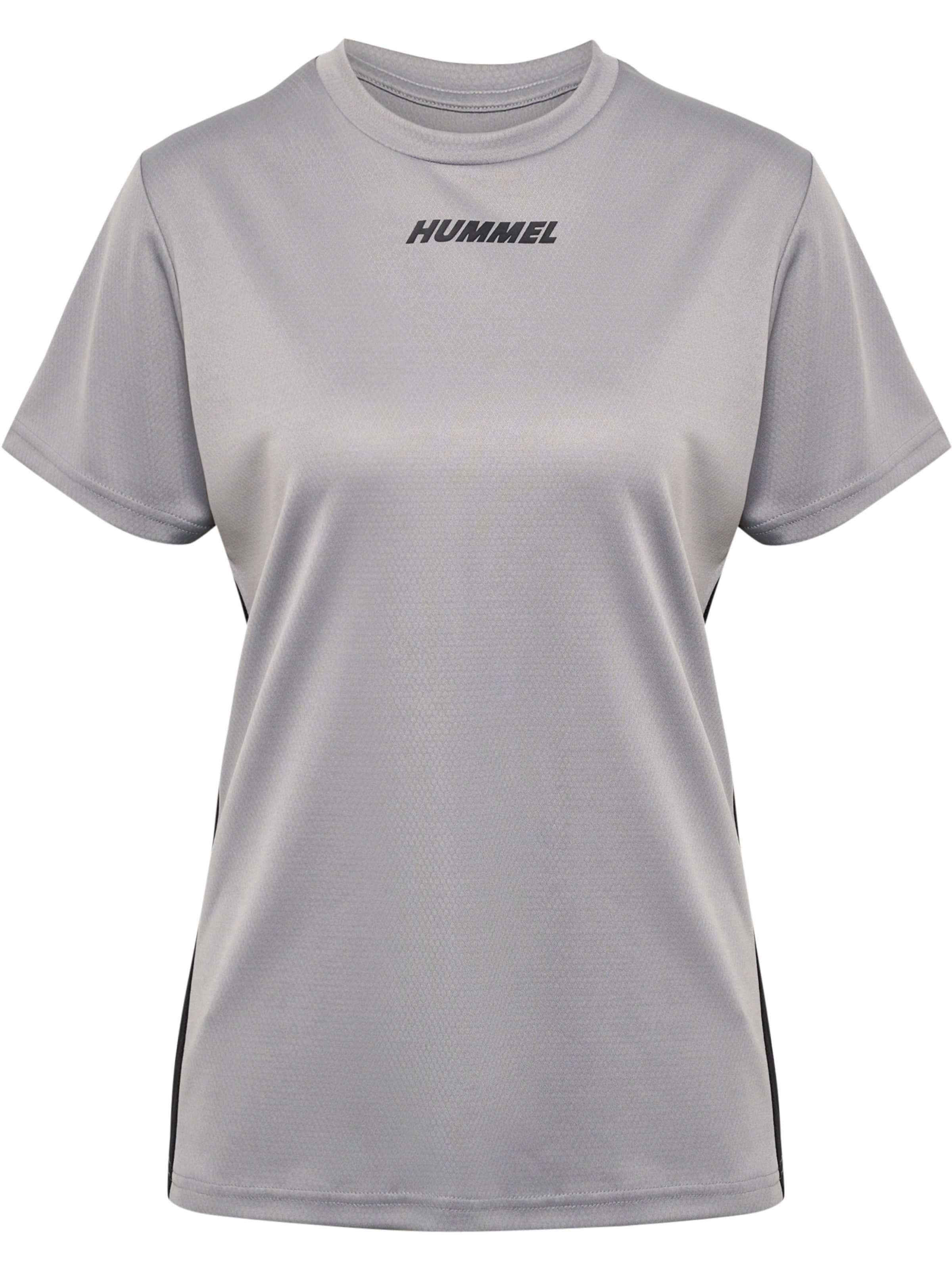 T-shirt fonctionnel Hummel en gris : devant