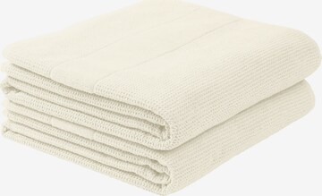 SCHIESSER Shower Towel 'Turin' in White: front