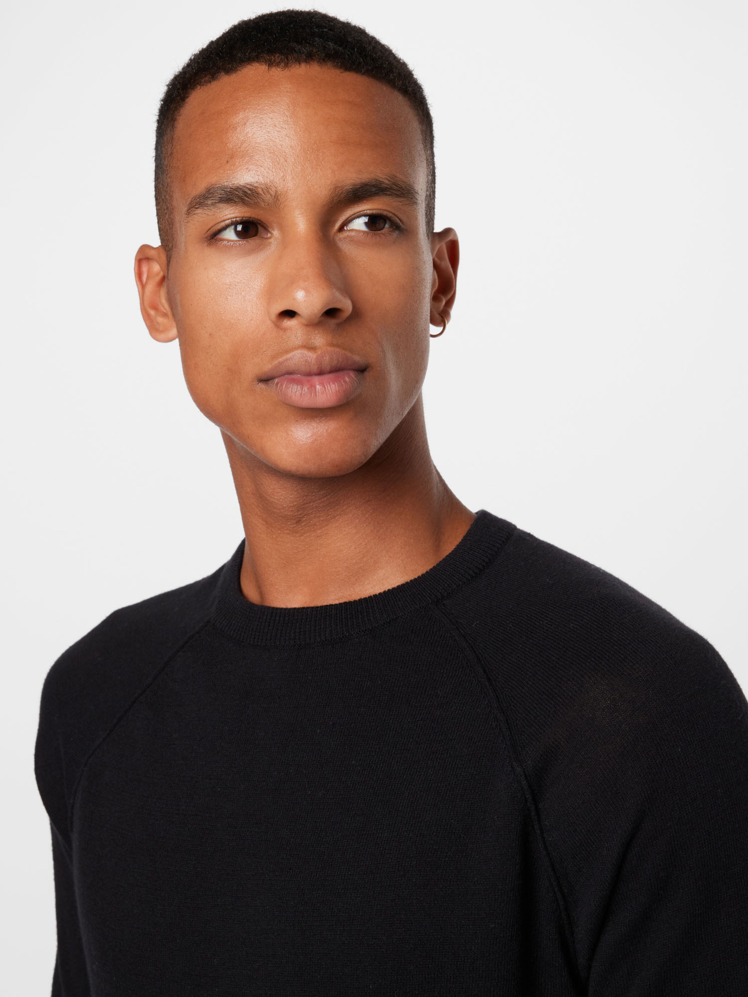 Männer Pullover & Strick Only & Sons Pullover 'Neil' in Schwarz - RG71470 Männer Pullover & Strick Only & Sons Pullover 'Neil' in Schwarz - RG71470