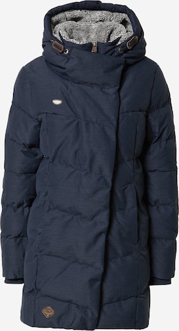 Ragwear Winter Coat 'PAVLA' in Blue: front