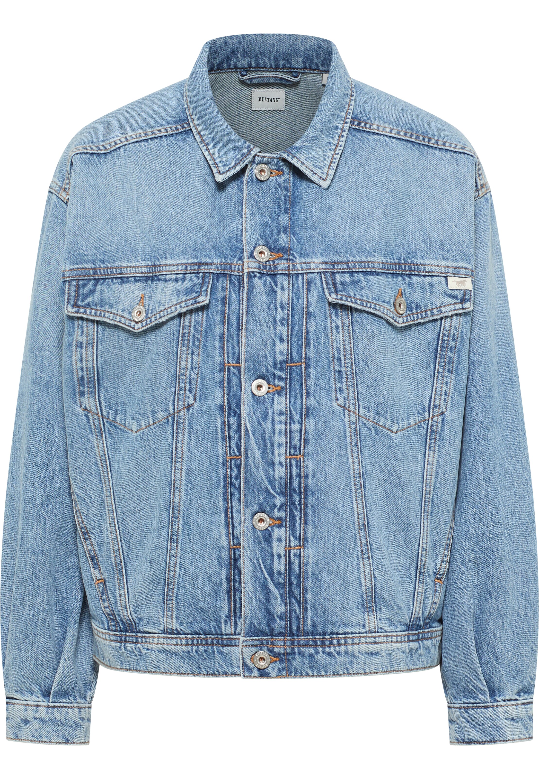 Veste mi-saison 'Arcata' MUSTANG en bleu : devant