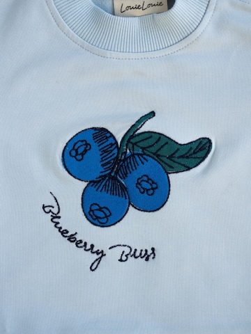 LouieLouie Sweatshirt 'Blueberry Bliss'‌‌‌‌‌ in Blau