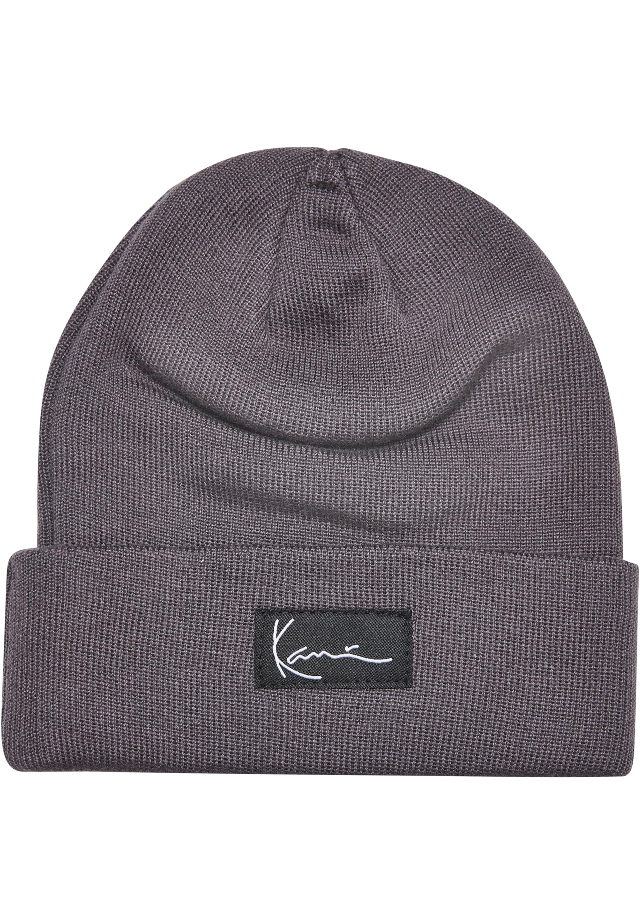 Karl Kani Beanie in Grau: Vorderseite