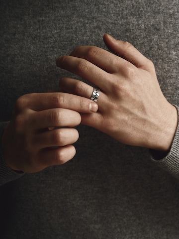 REYTEL - Anillo 'ROUTE' en plata