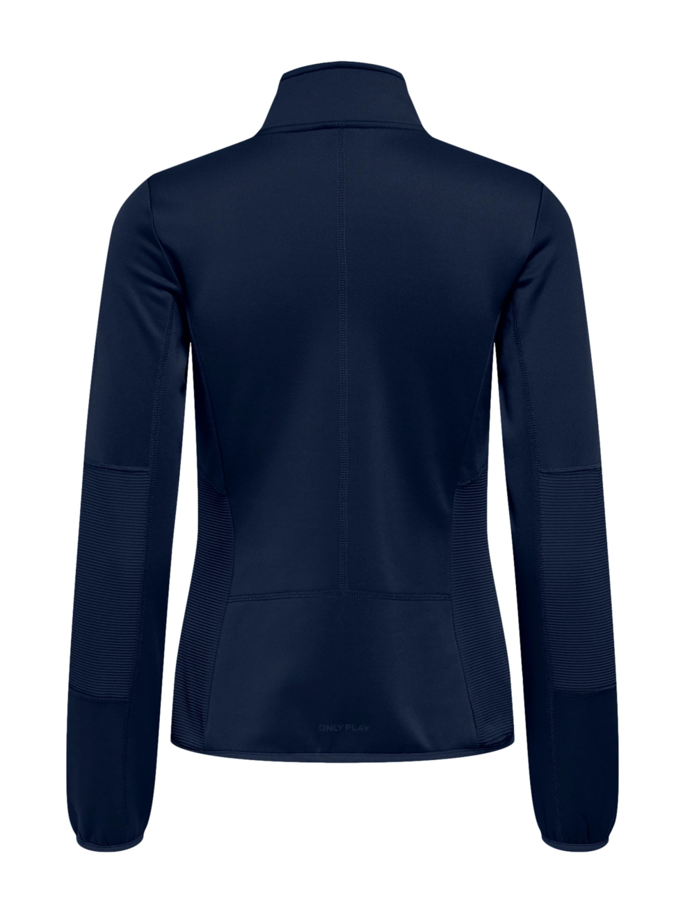 ONLY PLAY Athletic fleece jacket 'ONPJetta' in Blue