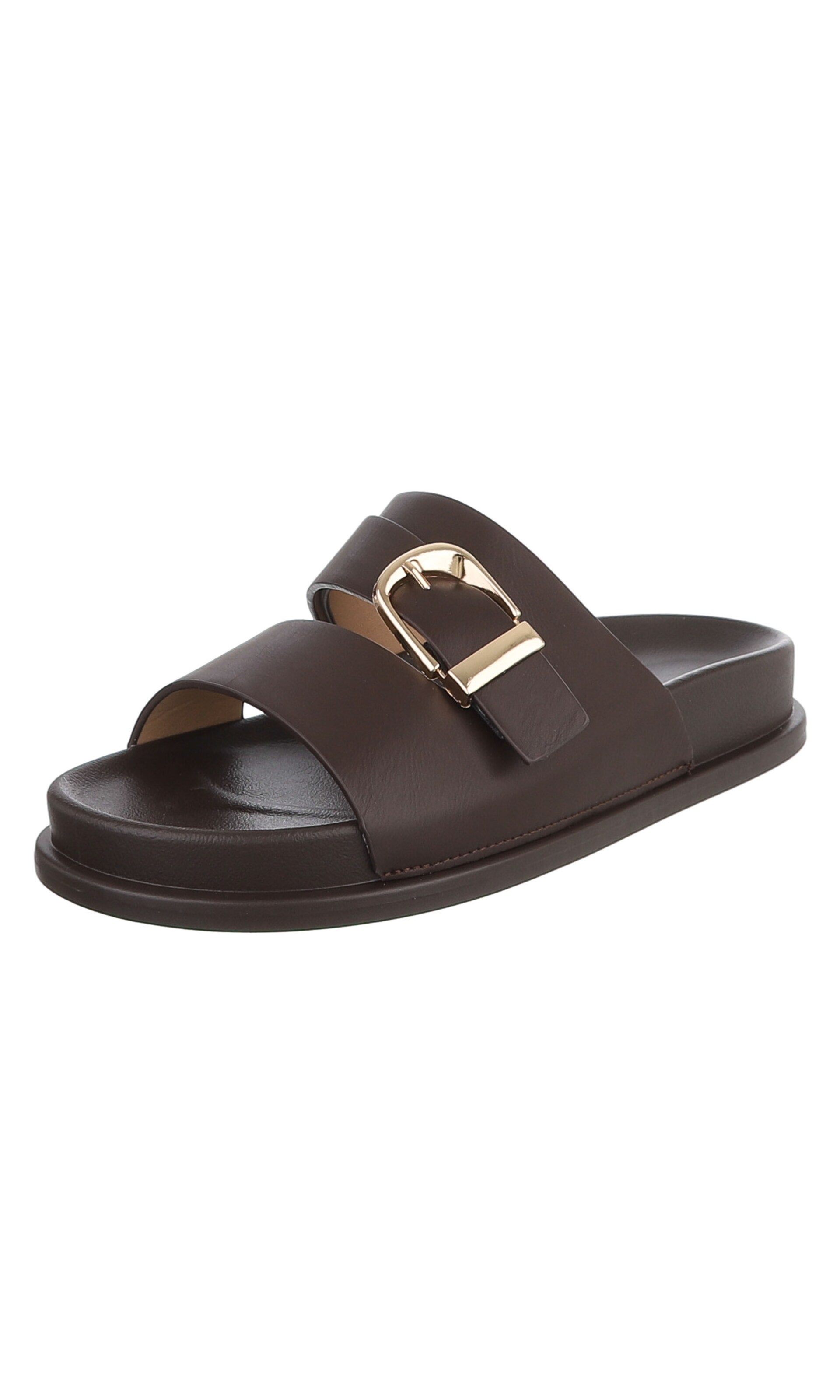 Ital-Design Mules in 36 in Mocha, Item view