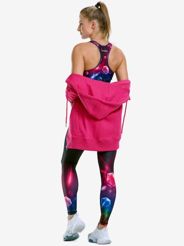 Winshape Αθλητική ζακέτα φούτερ 'J005' σε ροζ