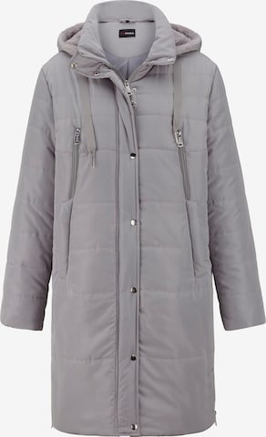 MIAMODA Winter Jacket in Grey: front