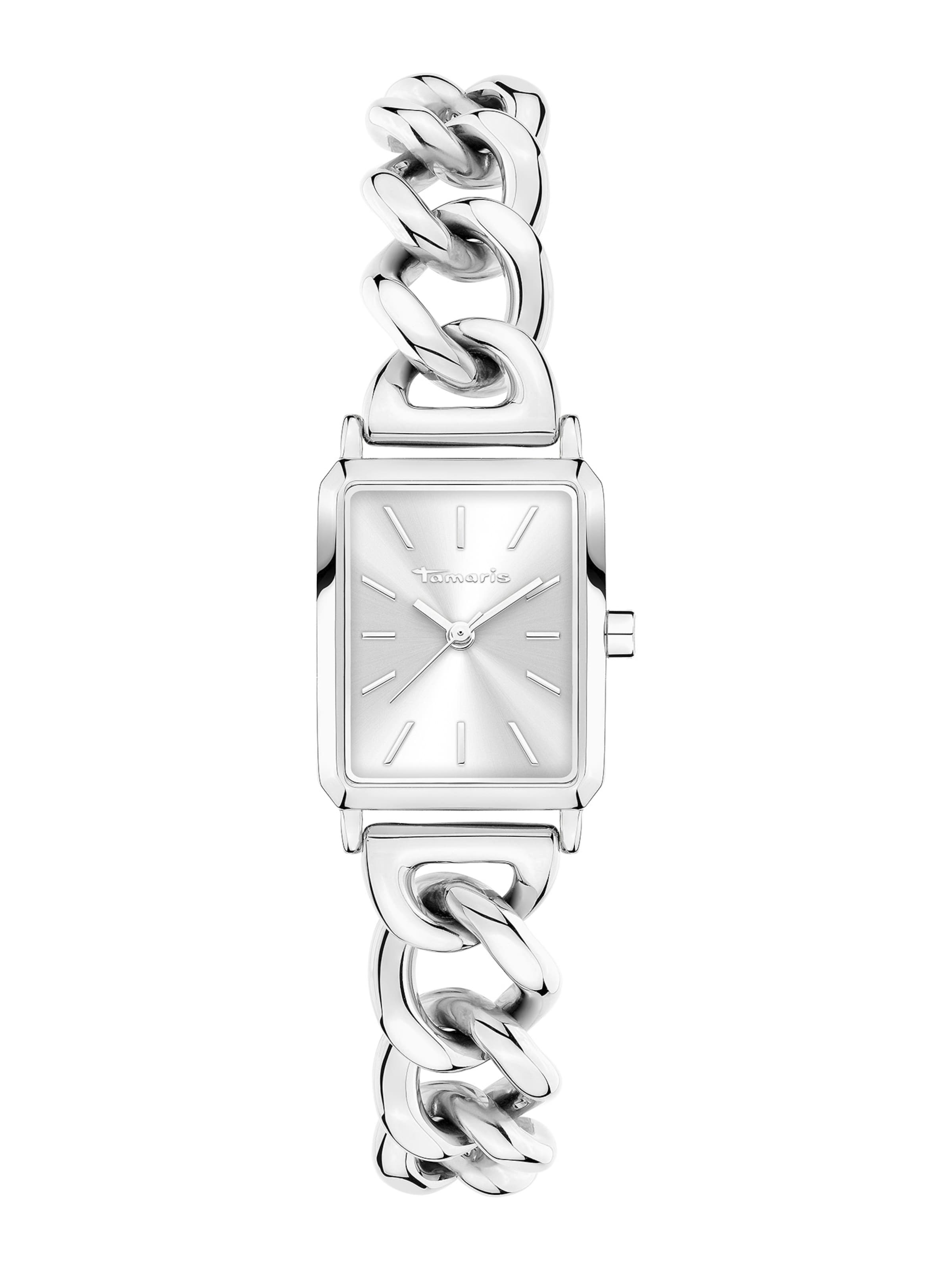 Tamaris Analoog horloge in Zilver: voorkant