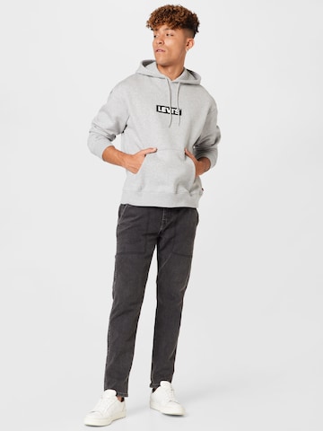 LEVI'S ® Mikina 'Graphic Hoodie' - Sivá