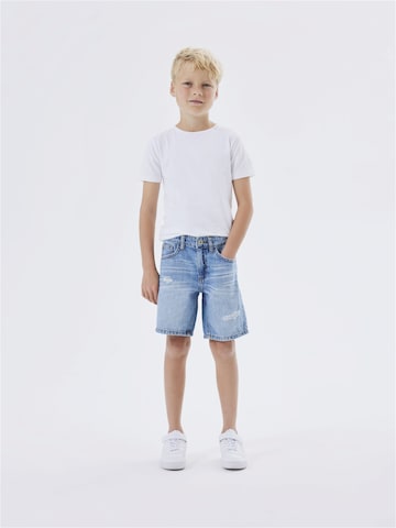 NAME IT Loosefit Jeans 'SILAS' in Blauw