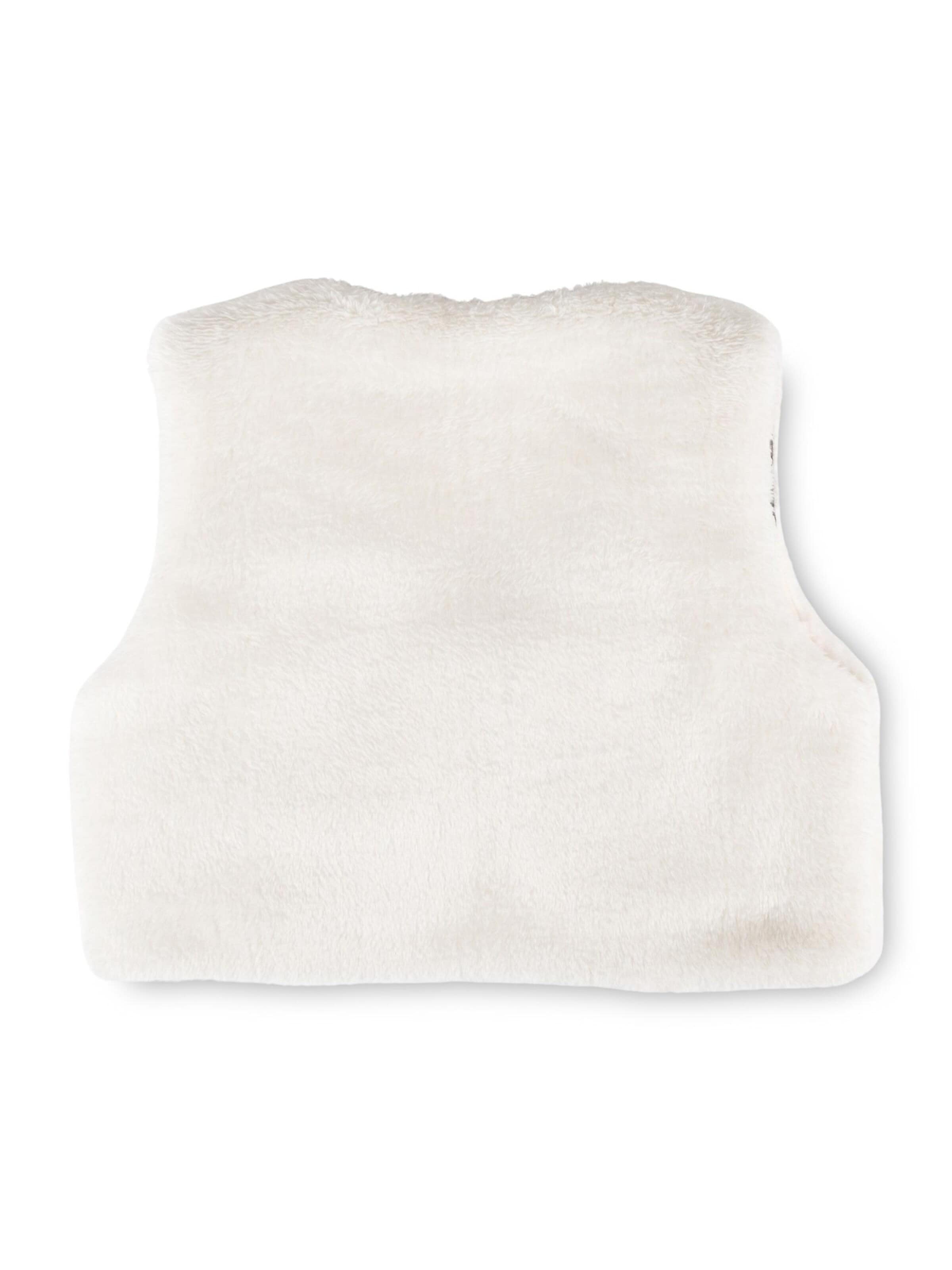 SIGIKID Vest 'Sherpa-Fleece Weste Schneehase' in White