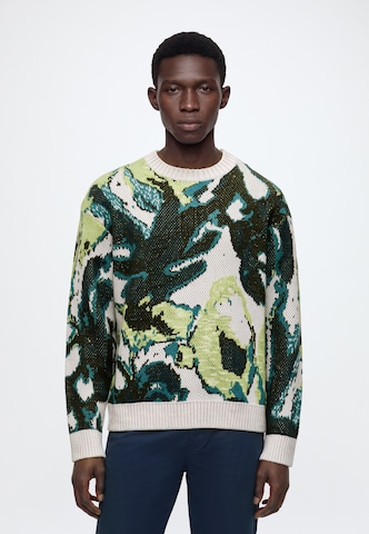 Pullover di SCOTCH & SODA in bianco: frontale