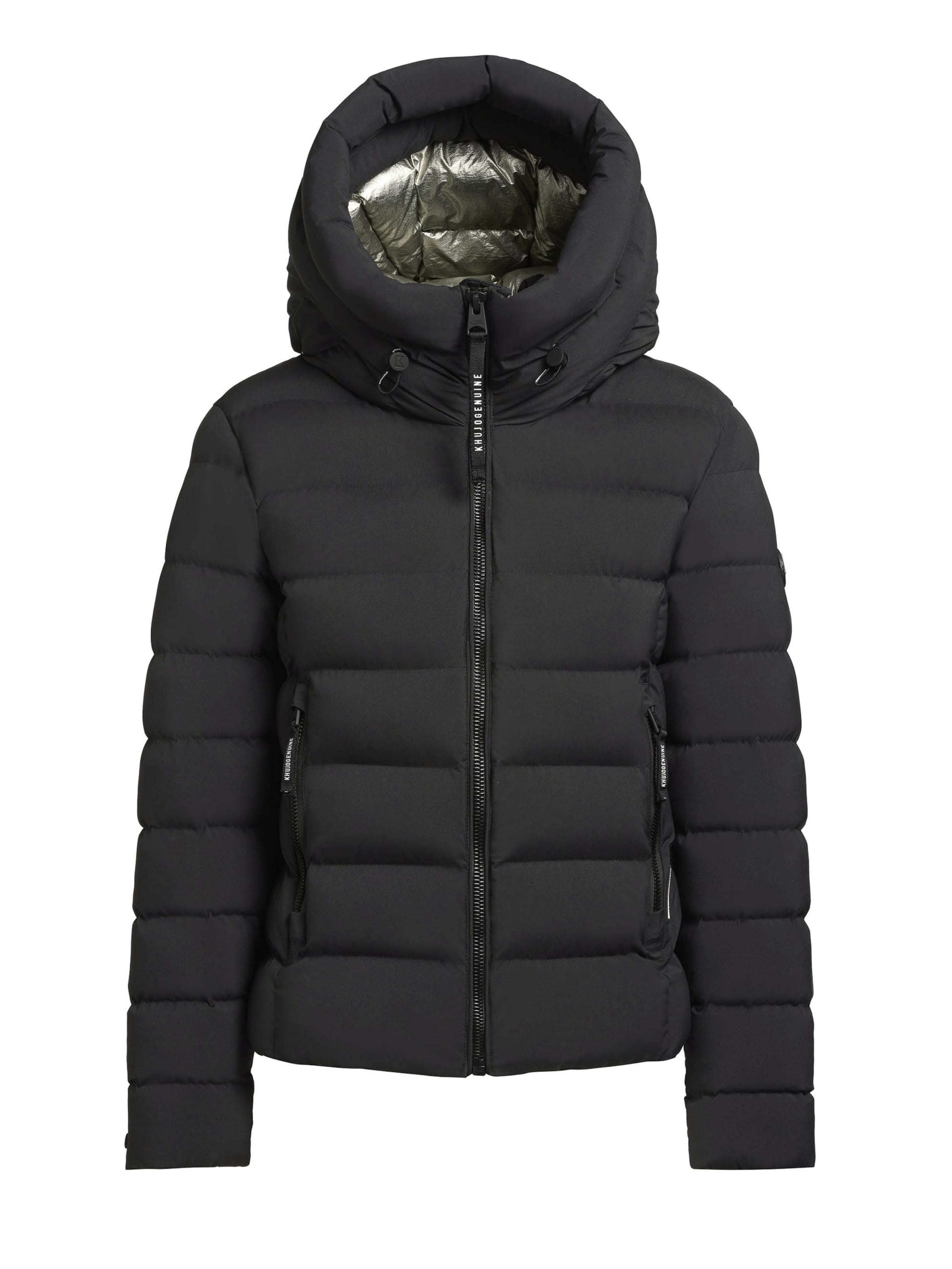 khujo Winter jacket 'VADEA' in Black: front