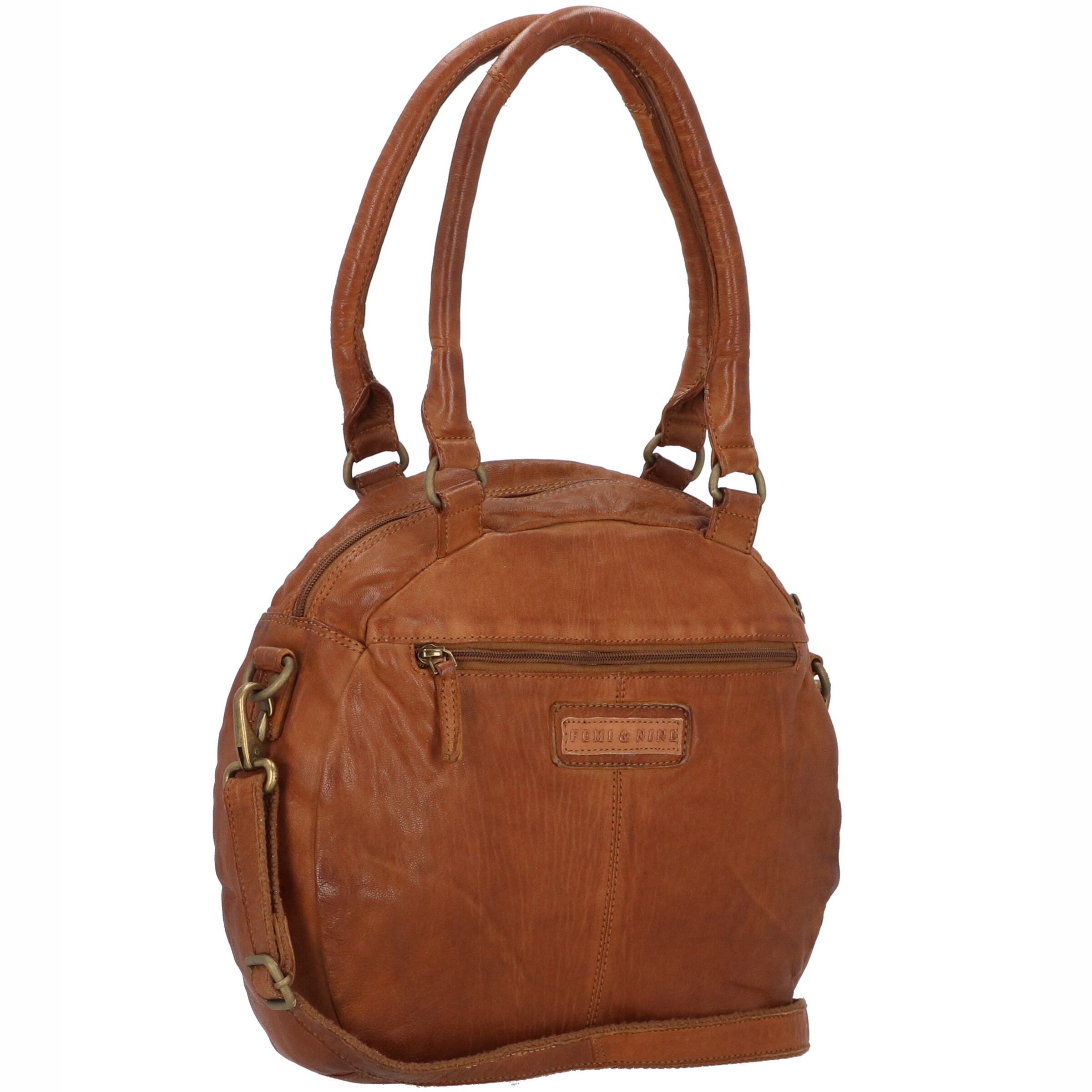 Greenland Nature Shoulder bag 'Femi & Nine' in Brown