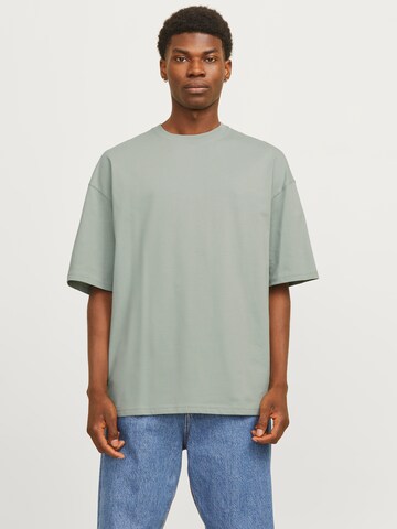 JACK & JONES Majica 'JJECharge' | zelena barva: sprednja stran
