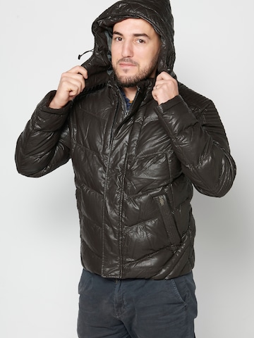 KOROSHI Winter jacket in Brown