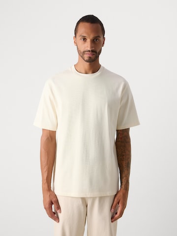 T-Shirt Lindbergh en blanc : devant