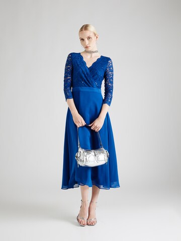 Robe de soirée SWING en bleu